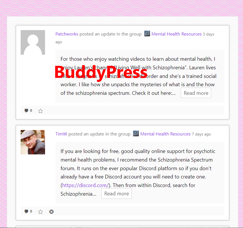 BuddyPress forum image